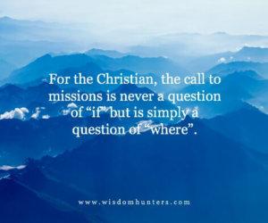 Are You Called to Missions 8.4