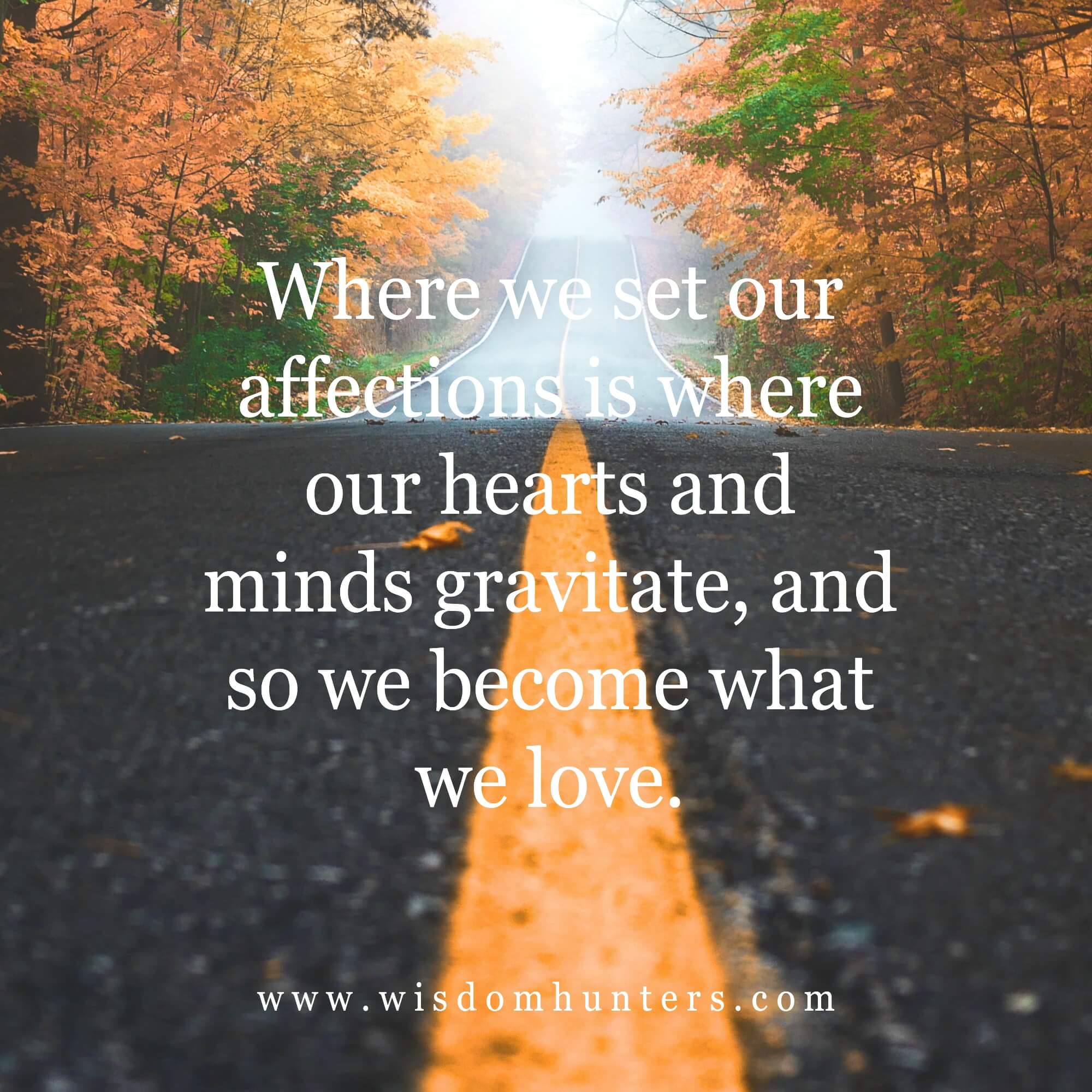 We Become What We Love
