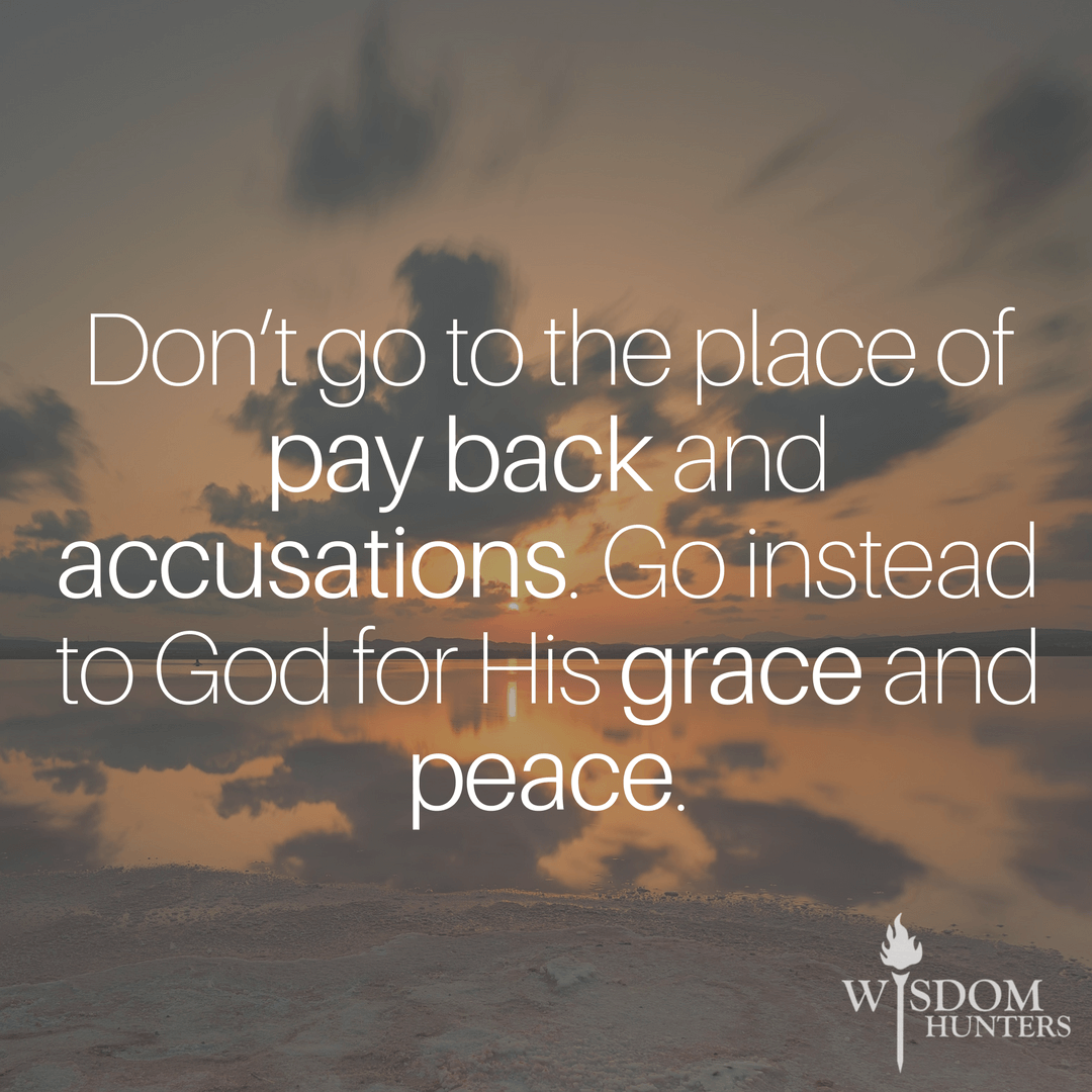 Don’t Go There - Wisdom Hunters