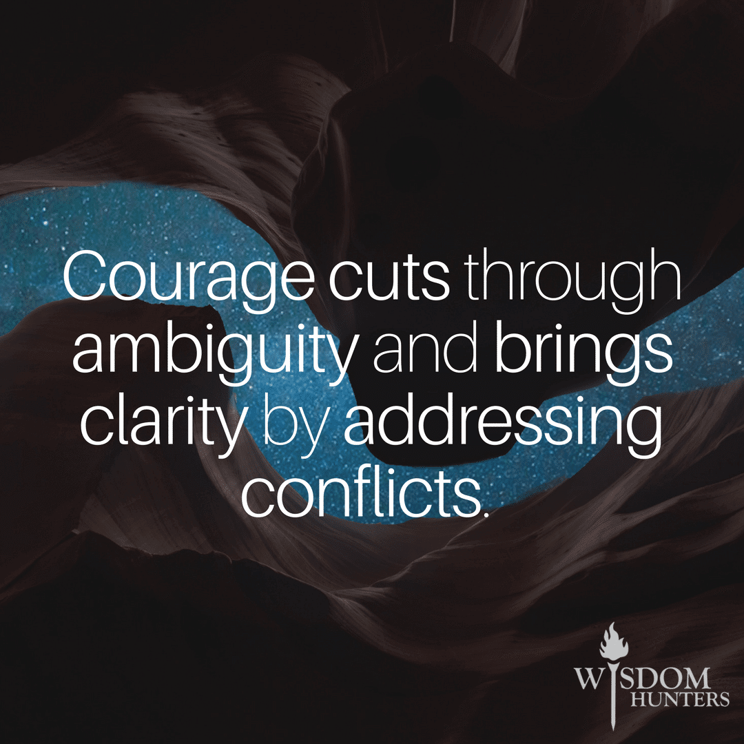 Leading With Love and Courage Into the New Year - Wisdom Hunters