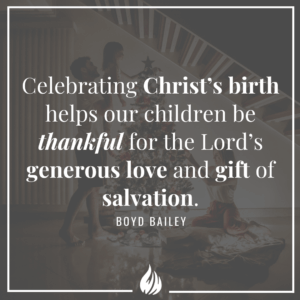 Teaching children about christmas